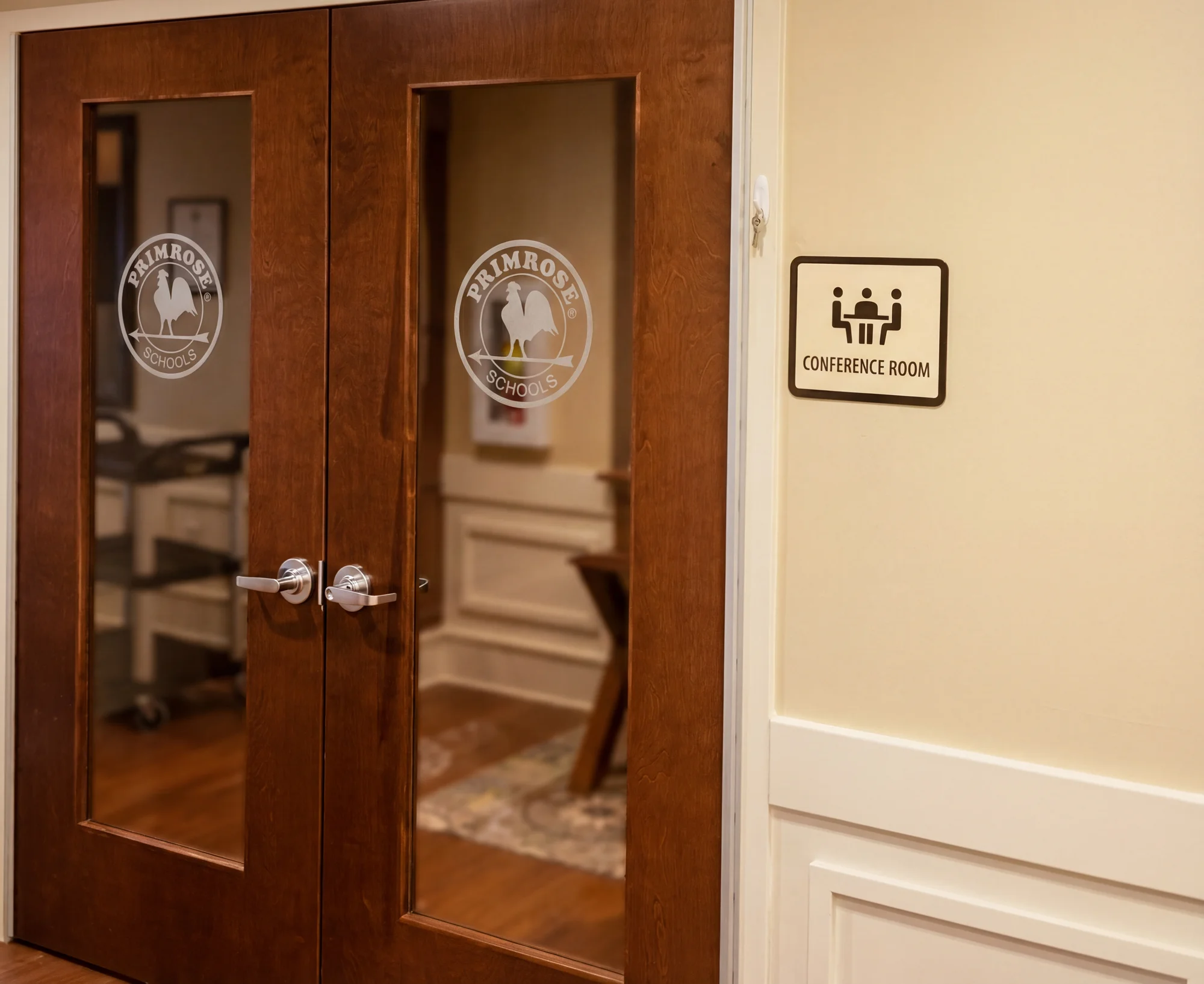 Etchmark conference room doors